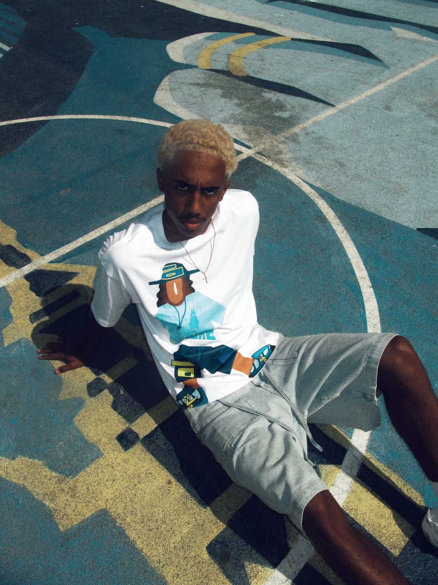 “Le Marseillé” (Blue and Yellow)